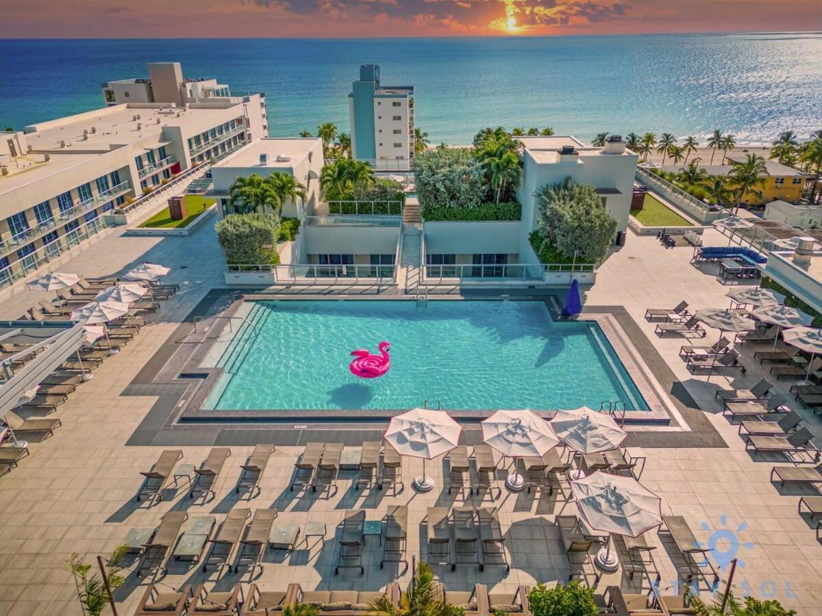 Hollywood Beach Broad-Walk - Pool - Gym & Hot Tub Exterior foto